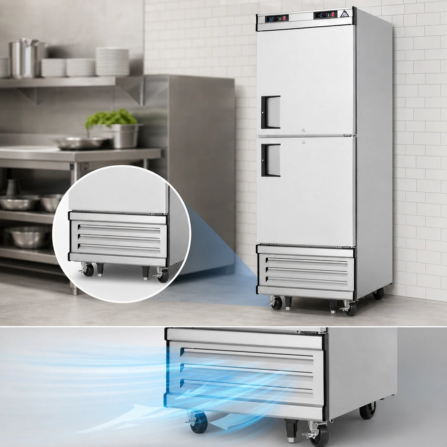 Bottom-Mounted Self-Contained Refrigeration