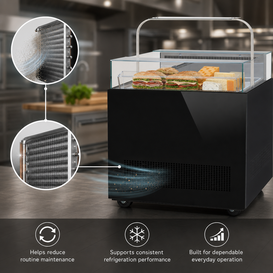 Self-Cleaning Condenser
