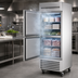 Thumbnail image #4 for True T-23F-2-HC One-Section Reach-In Freezer with (2) Half Solid Doors, -10°F, Bottom Mount