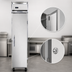 Thumbnail image #4 for Continental Refrigerator Slim Line 1FSENSA One-Section Reach-in Freezer, Full-Height Solid Door, Self-Contained