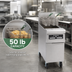 Thumbnail image #4 for Frymaster H55 High Efficiency 50 lb Gas Floor Fryer with Open Frypot