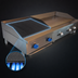 Thumbnail image #4 for Comstock-Castle FHP60-36-2RB 60-Inch Countertop Gas Char-Broiler/Griddle Combination