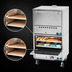 Thumbnail image #4 for Comstock-Castle 2PO19 Double-Stack Gas Pizza Oven on Leg Frame with 4 Hearth Decks