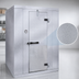 Thumbnail image #4 for Kold-Front Indoor Floorless Walk-In Cooler with Remote Refrigeration, 7' 9