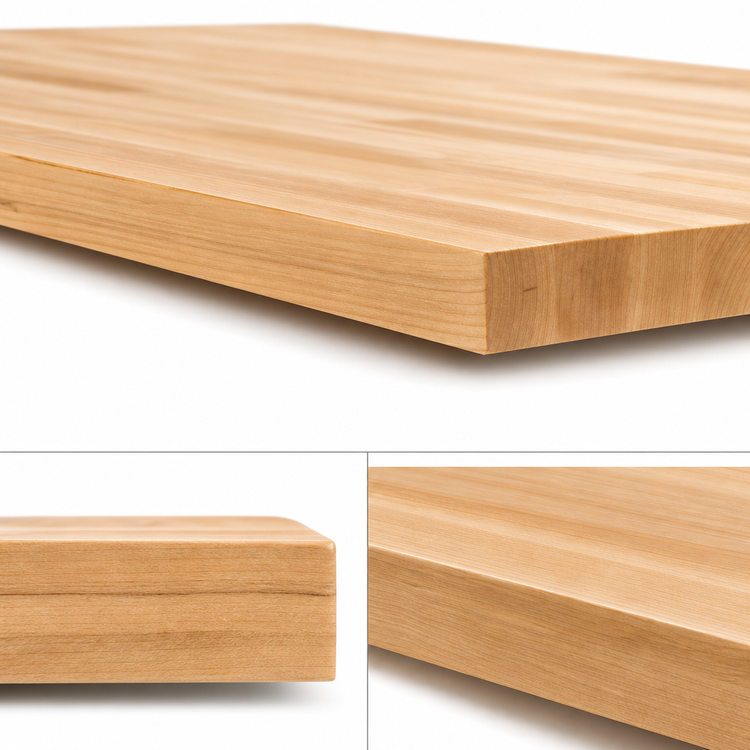 Product image #4 for Boos Block 72 Inch x 27 Inch Blended Edge Grain Maple Kitchen Countertop with Penetrating Oil Finish