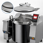 Thumbnail image #4 for Firex (Middleby) Baskett UPRIG062_V1 62-Gallon Gas Tilting Kettle, Indirect Heat, Full Jacket, 316 Stainless Steel Liner