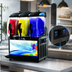 Thumbnail image #4 for Crathco I-PRO 3E Countertop Triple-Bowl Frozen Granita Dispenser with Light Panel