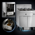 Thumbnail image #4 for Imperial Electric Floor Fryer, 2-Tank, 50 lb. Capacity Each, Built-In Space Saver Filter System
