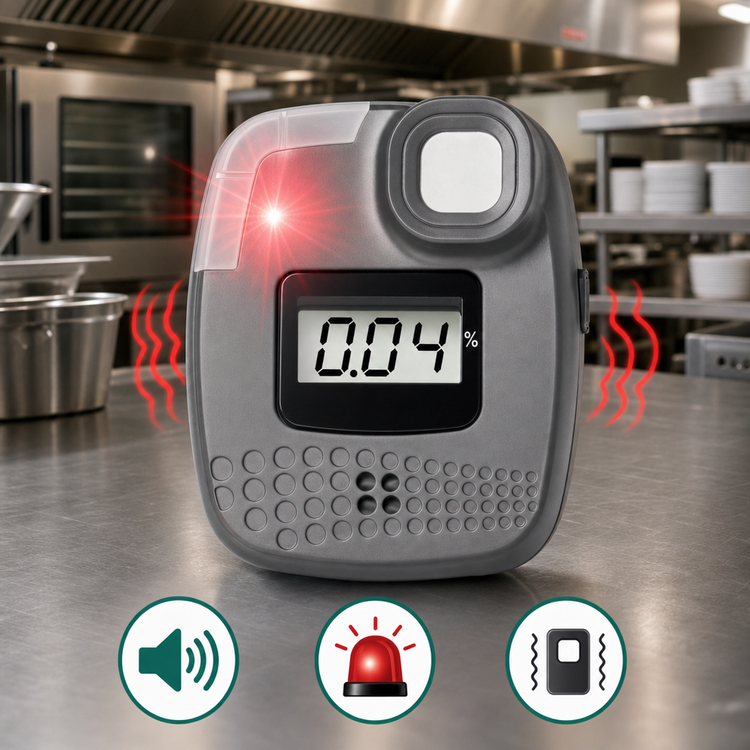 Product image #4 for Analox CO2 Buddy Portable CO2 Alarm System