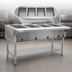 Thumbnail image #4 for Eagle Group DHT4-240-3 Electric Hot Food Table, Open Base, 4 Dry Wells, 63-1/2 Inch Wide, 240V 3-Phase