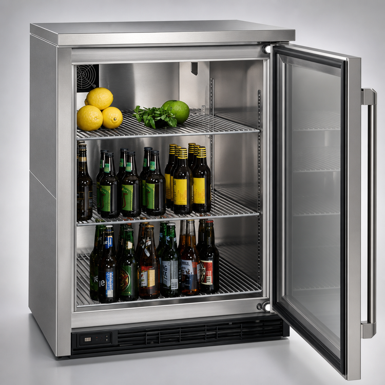 Product image #5 for Perlick BBR24 24-Inch Remote Back Bar Refrigerator Cabinet, 1-Door, 7.0 Cu. Ft.
