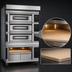 Thumbnail image #4 for Moretti Forni S125E Series 3-Deck Electric Pizza Deck Oven with Prover