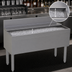 Thumbnail image #4 for Glastender 48 Inch Underbar Ice Bin with 10-Circuit Cold Plate and 134 lb Capacity