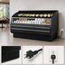 Thumbnail image #5 for Turbo Air 63-3/8-Inch Low-Profile Horizontal Open Display Merchandiser, 12.3 Cu. Ft., Self-Contained Refrigeration
