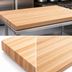 Thumbnail image #4 for Boos Block 84-Inch x 42-Inch Edge Grain Northern Hard Rock Maple Kitchen Countertop with Penetrating Oil Finish
