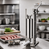 Thumbnail image #4 for Trento Manual Vertical Sausage Stuffer, 2-Speed Gear Drive, 18 lb Capacity