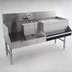 Thumbnail image #4 for Prestige Uni-Serv 48-Inch Speed Bar with Right-Side Ice Bin, Dump Sink, and Blender Recess