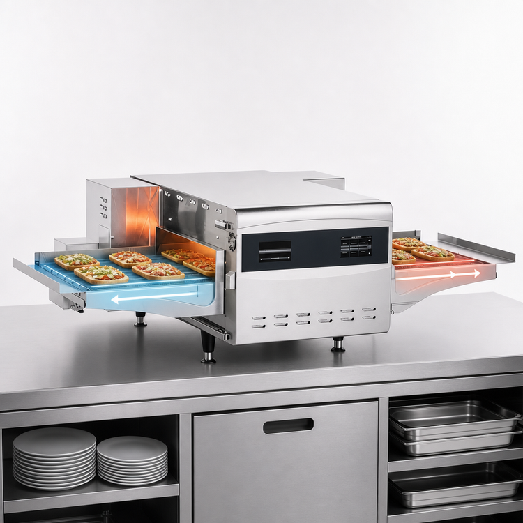 Product image #5 for Ovention Shuttle 2000 Ventless Countertop Rapid-Cook Impingement Oven