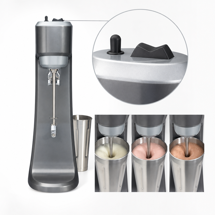 Product image #4 for Hamilton Beach Commercial Single Spindle Drink Mixer for Soda Fountain and Bar Use, 3-Speed, 120V