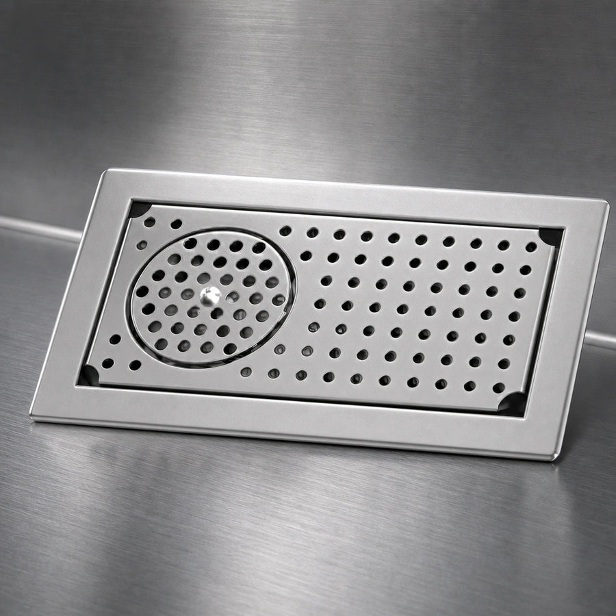 Heavy-Gauge Stainless Construction