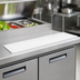 Thumbnail image #4 for Beverage-Air 10-Inch White Poly Cutting Board for SPE72/72M and SPED72 Prep Tables