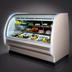 Thumbnail image #4 for Howard-McCray 40E Series Endless Design Curved Glass Dry Bakery Display Case, 99.5