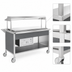Thumbnail image #4 for Atlas Metal CARF-6 Mobile Refrigerated Frost Top Serving Counter, 91-1/4