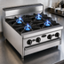 Thumbnail image #4 for Bistro 60-Inch Modular Gas Restaurant Range with 10 Open Burners