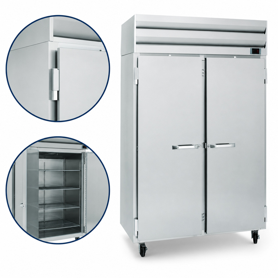 Solid Hinged Stainless Steel Doors