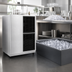 Thumbnail image #4 for Hoshizaki KM-660MAJ-E 22-Inch Wide Air-Cooled Self-Contained Modular Crescent Cube Ice Maker