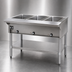Thumbnail image #4 for Eagle Group 48-Inch Electric Open-Base Hot Food Table with Stainless Steel Base, 3 Dry Wells, 120V