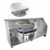 Thumbnail image #4 for Glastender 96-Inch Stainless Steel Portable Bar for Glassware with Refrigerator Space