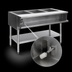 Thumbnail image #4 for Eagle Group 48-Inch Electric Water Bath Hot Food Table with 3 Open Wells
