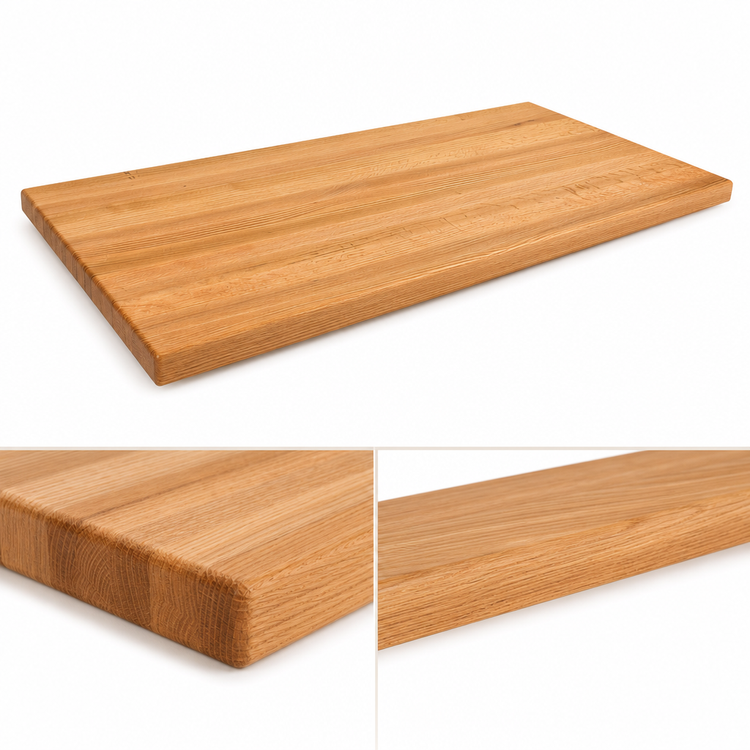 Product image #4 for John Boos Appalachian Red Oak Edge Grain Island Countertop, 72 x 27 x 1-1/2 Inches, Penetrating Oil Finish