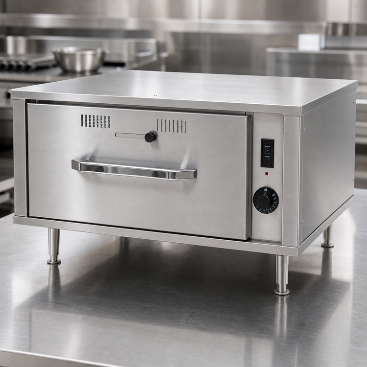 Product image #4 for RedHots Freestanding 1-Drawer Warming Drawer, 120V, Stainless Steel