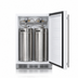 Thumbnail image #5 for Summit Commercial 24-Inch Wide ADA-Compliant White Kegerator for Two 1/6-Barrel Kegs