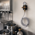 Thumbnail image #4 for High-Pressure Wall-Mount CO2 or Nitrogen Regulator Kit with Single Gauge and 50 Feet of Nylon-Braided Gas Tubing