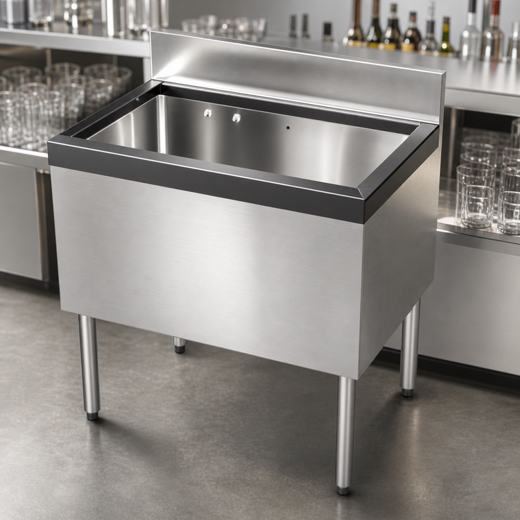 Product image #4 for Perlick Tobin Ellis Signature 36-Inch Underbar Ice Chest with Concealed Cold Plate