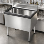 Thumbnail image #4 for Perlick Corporation Tobin Ellis Signature TSC36IC10 36-Inch Stainless Steel Underbar Ice Chest with Concealed 10-Circuit Cold Plate, 78-lb Capacity