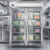 Thumbnail image #4 for Continental Refrigerator D2FENGD Designer Line Two-Section Wide Glass Door Reach-in Freezer