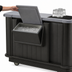 Thumbnail image #4 for Cambro CamBar BAR650 Mid-Size Economy Portable Beverage Bar, 67-1/2 x 28-1/2 x 47-1/2 Inches, Granite Gray with Black Base