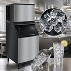 Thumbnail image #4 for Koolaire KDT0700W Self-Contained Water-Cooled Dice Cube Ice Machine, 660 lb/24 Hr, 30-Inch Wide