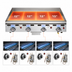 Thumbnail image #5 for Vulcan 948RX Heavy Duty Countertop Gas Griddle, 48-Inch x 24-Inch Cooking Surface