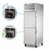 Thumbnail image #4 for True SPEC SERIES One-Section Dual Temperature Reach-In Refrigerator/Freezer with Two Stainless Steel Half Doors