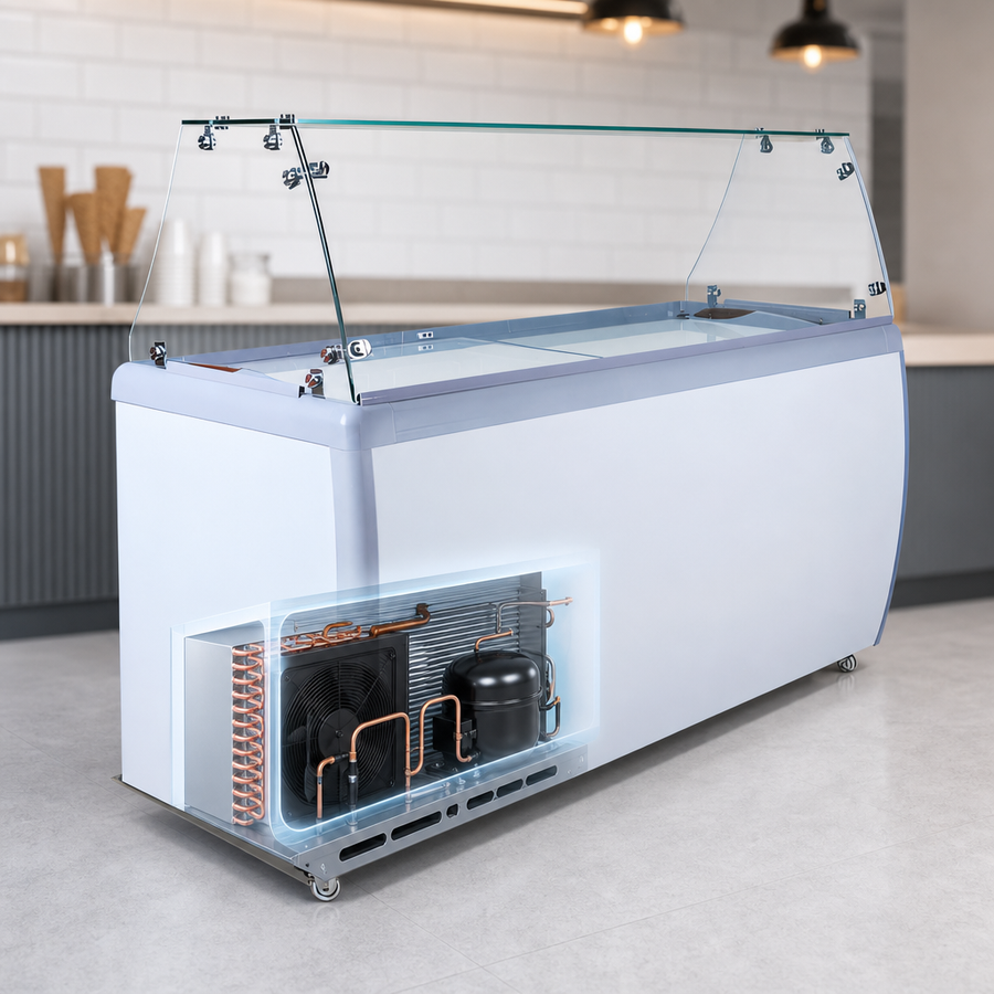 Self-Contained Bottom-Mount Refrigeration
