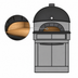 Thumbnail image #4 for Moretti Forni Neapolis 4 Electric Artisan Pizza Deck Oven with Integrated Proofer, 4 x 12-Inch Capacity
