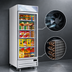 Thumbnail image #4 for Everest Refrigeration Reach-In Glass Door Merchandiser Freezer, 1-Section, 23.0 Cu. Ft., Self-Contained Bottom Mount