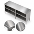 Thumbnail image #4 for John Boos EBOS6-24108 Open Front Enclosed Base Stainless Steel Work Table, 108