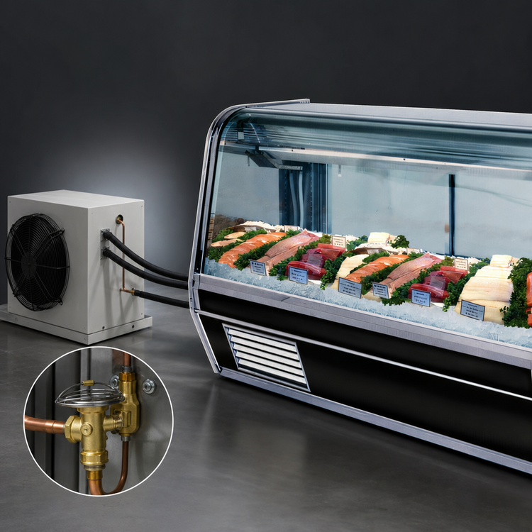 Product image #4 for Howard-McCray 32E Series 98-Inch Remote Fish & Poultry Refrigerated Service Case with Stainless Steel Interior/Exterior and LED Lighting