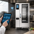 Thumbnail image #4 for Alto-Shaam Prodigi™ PRO 20-10E PRO Electric Boiler-Free 20-Pan Floor Model Combi Oven/Steamer with Roll-In Cart